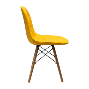 Kit por 4 Silla DKR Botones Tipo Eames - Amarillo 3 Kit por 4 Silla DKR Botones Tipo Eames - Amarillo